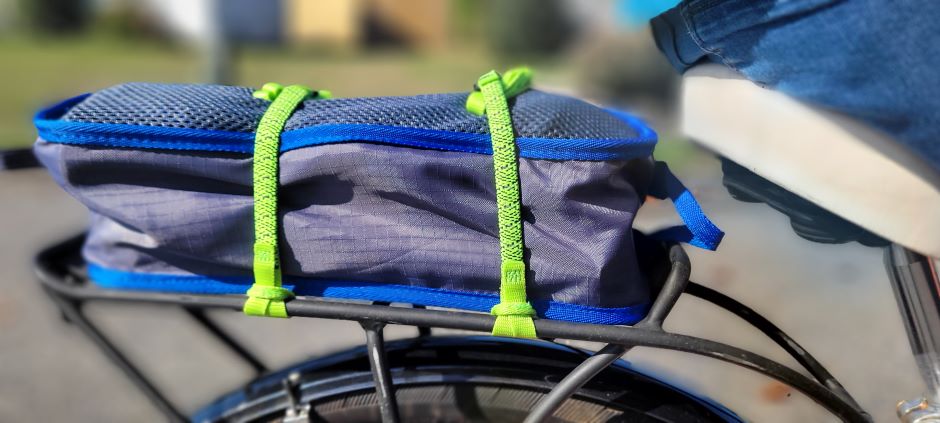 Carry anything on your bike with ROK Commuter Straps