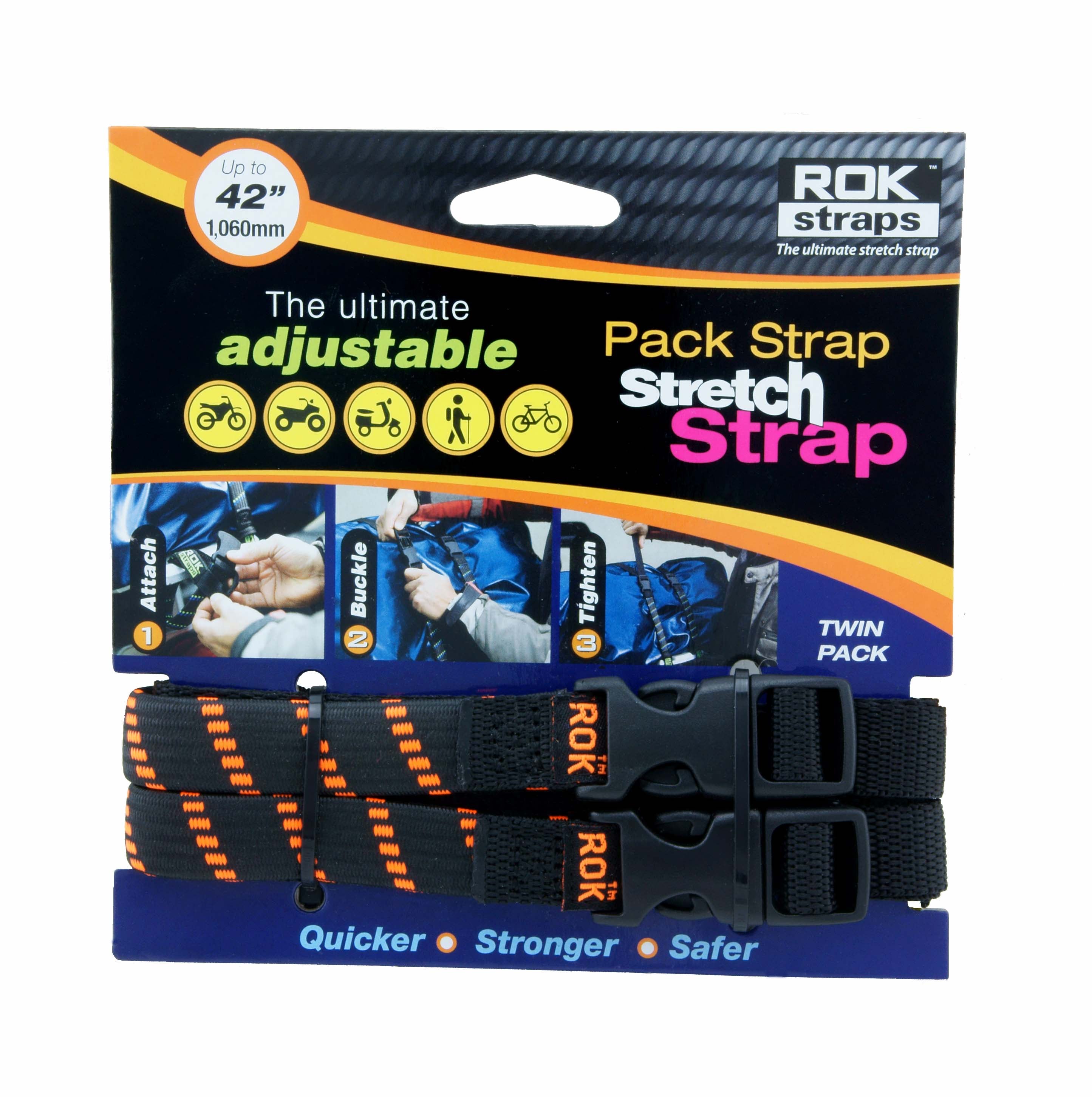 ROK Straps Adjustable Pack Straps for medium loads