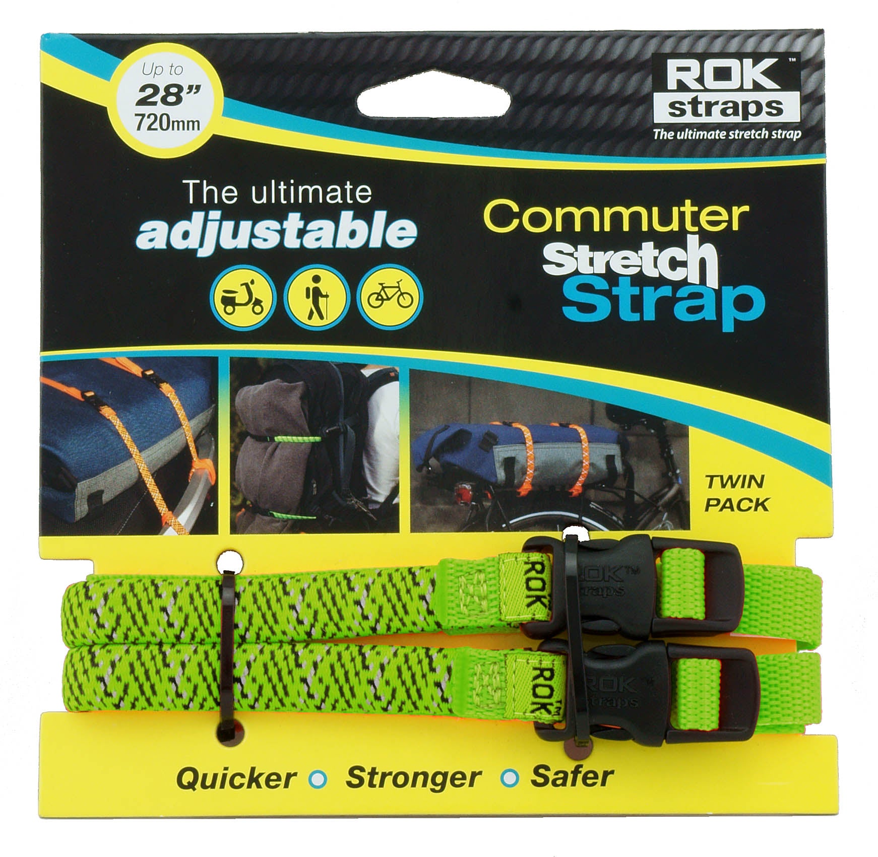 ROK Straps Adjustable Commuter Straps for light loads