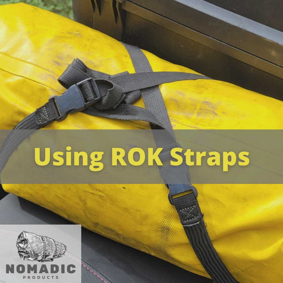 ROK Straps Adjustable Motorcycle Straps for heavy loads